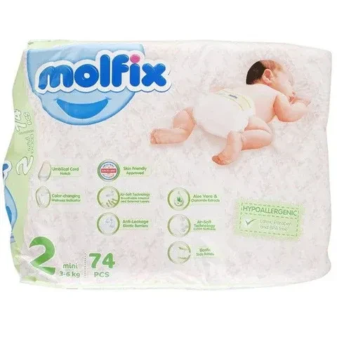 Molfix Diaper 2-74P