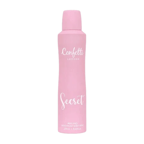 Confetti London Deodorant Body Spray Secret 250ML