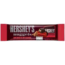 Hershey's Chocolate Nuggets Dark Chocolate With Almonds 28G