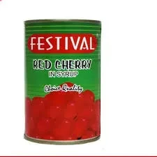 Festival Red Cherry In Syrup 400G