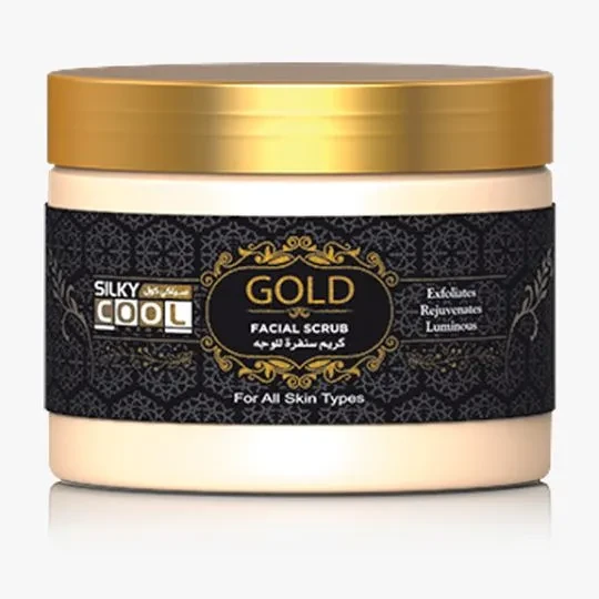 Silky Cool Facial Jar Gold Scrub 350ML