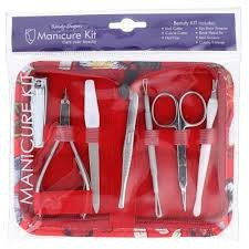 Manicure Kit Tools Red Box