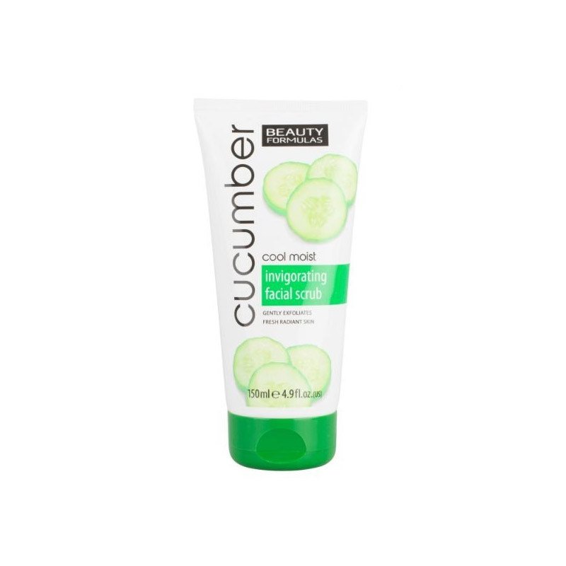 Beauty Formulas Facial Scrub Cucumber 150ml