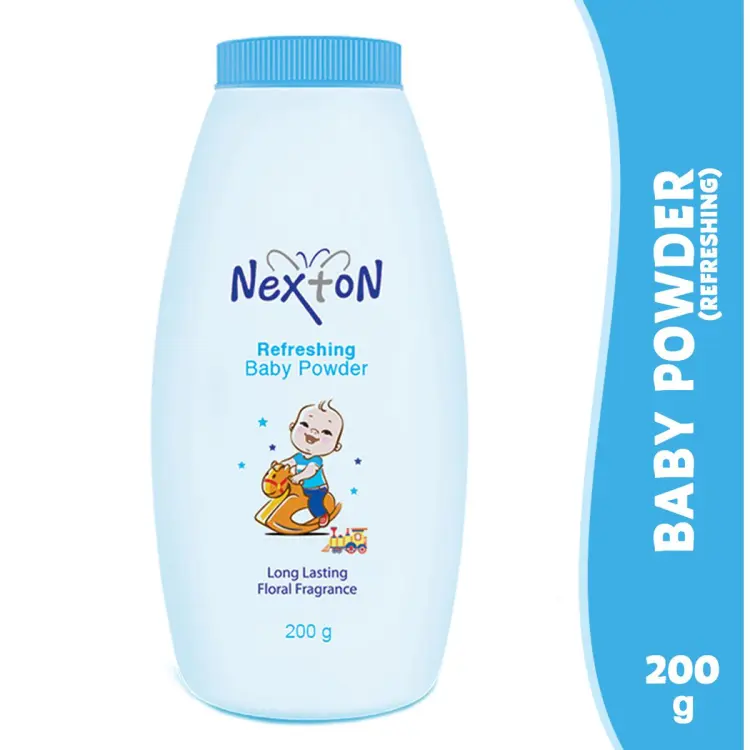 Nexton Baby Powder Blue Refreshing 200g