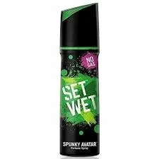 Set Wet Deodorant Body Spray Green 150ML