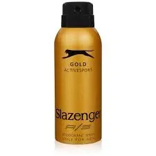 Slazenger Deodorant Body Spray Activesport Gold 150ML