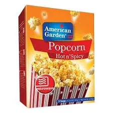 American Garden Popcorn Hot N Spicy 80G