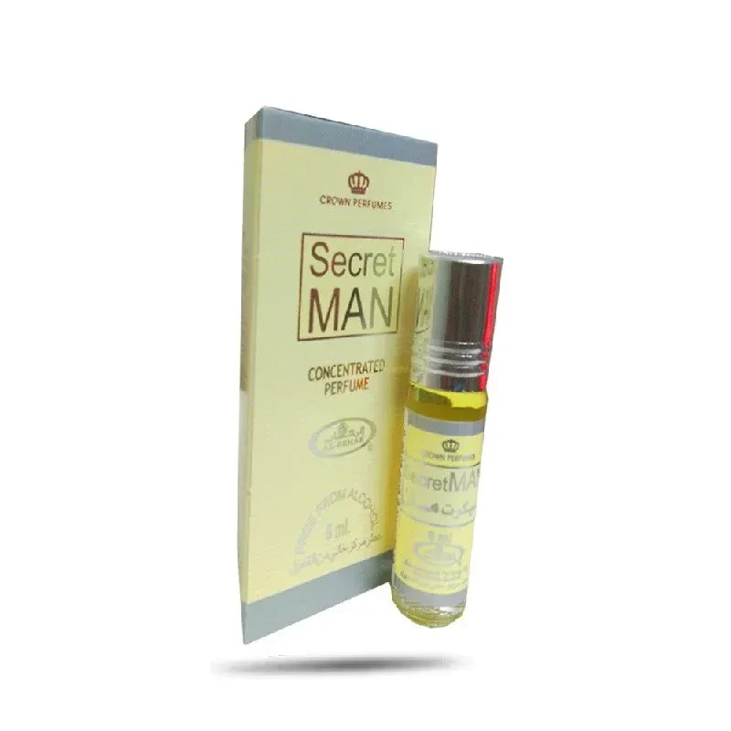 Al Rehab Concentrated Perfume Oil, Attar Secret Man 6ML