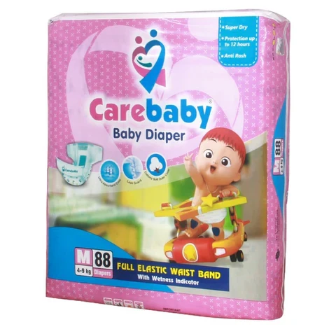 Carebaby Diapers 3-M 88PCS