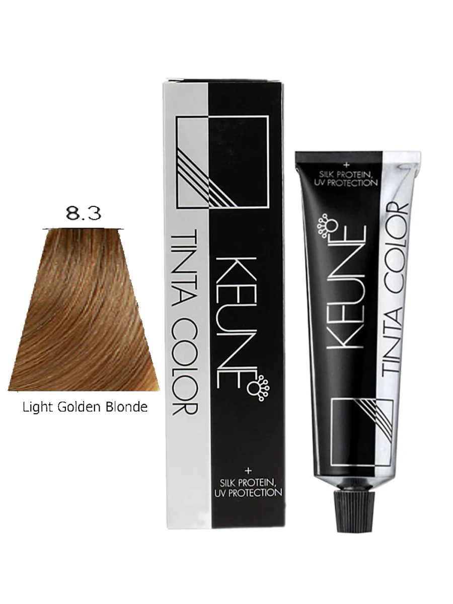 Keune Color Tinta 8.3 Light Golden Blonde