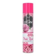 Super Storm Air Freshener Pink Rose 300ML