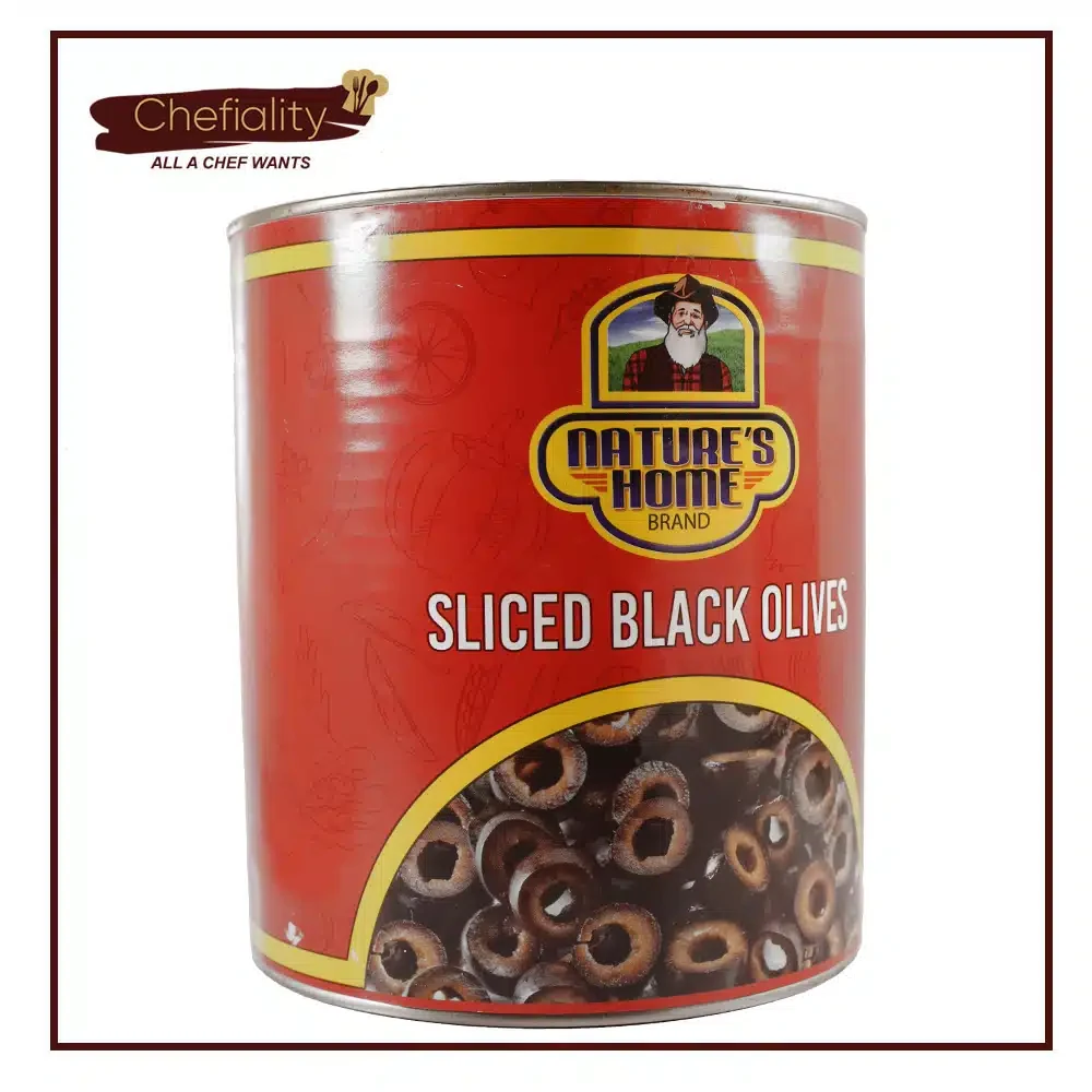 Nature's Home Olives Black Slice 3KG