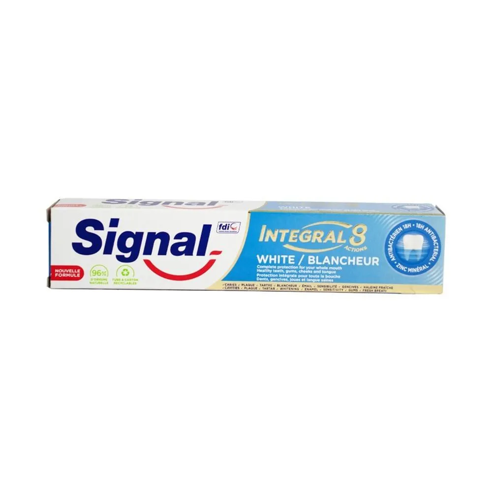 Signal Toothpaste Integral White 8 75ML