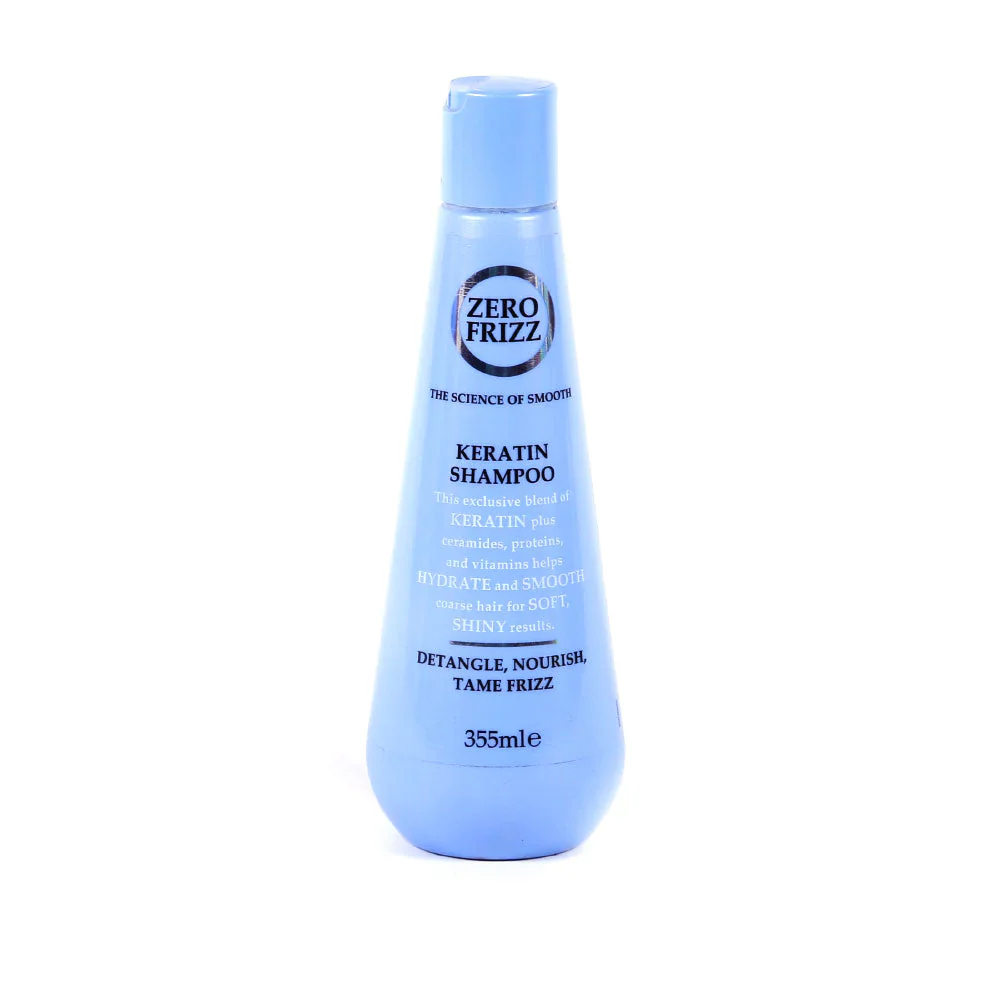 Zero Frizz Shampoo Keratin 355ML