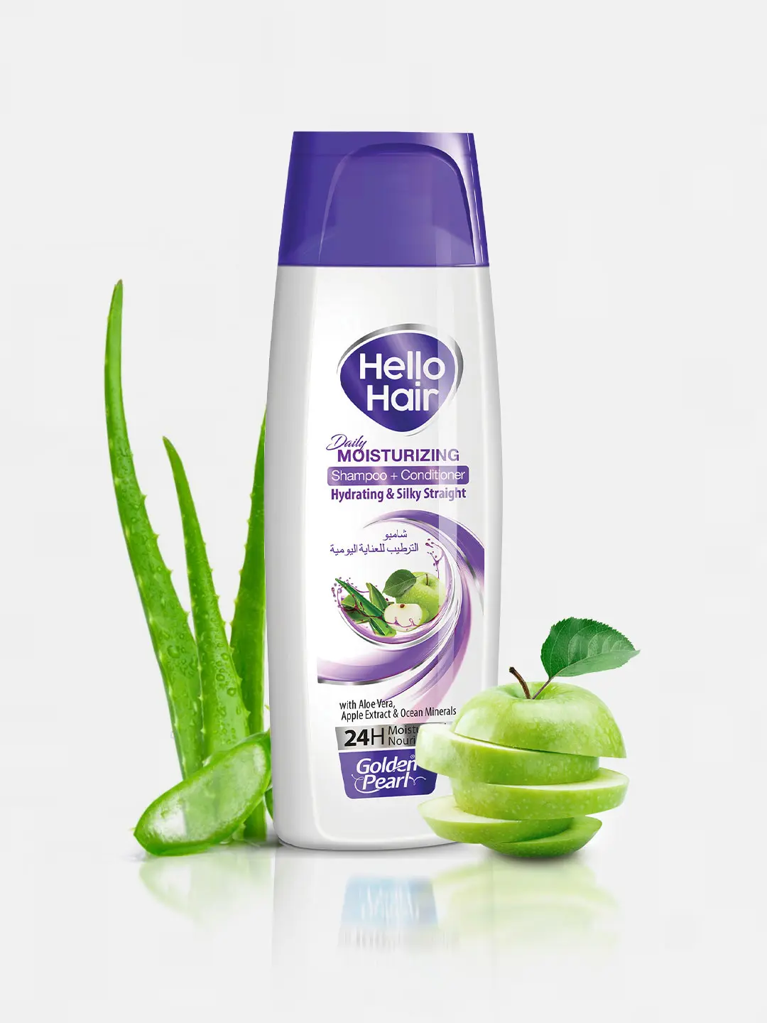 Golden Pearl Shampo Hello Hair Mosturizing 180ml