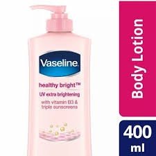 Vaseline Lotion Healthy Bright UV pump 400ML