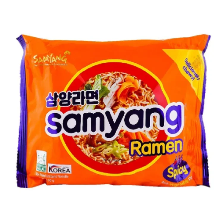 Samyang Noodles Orange Rich Vegetable