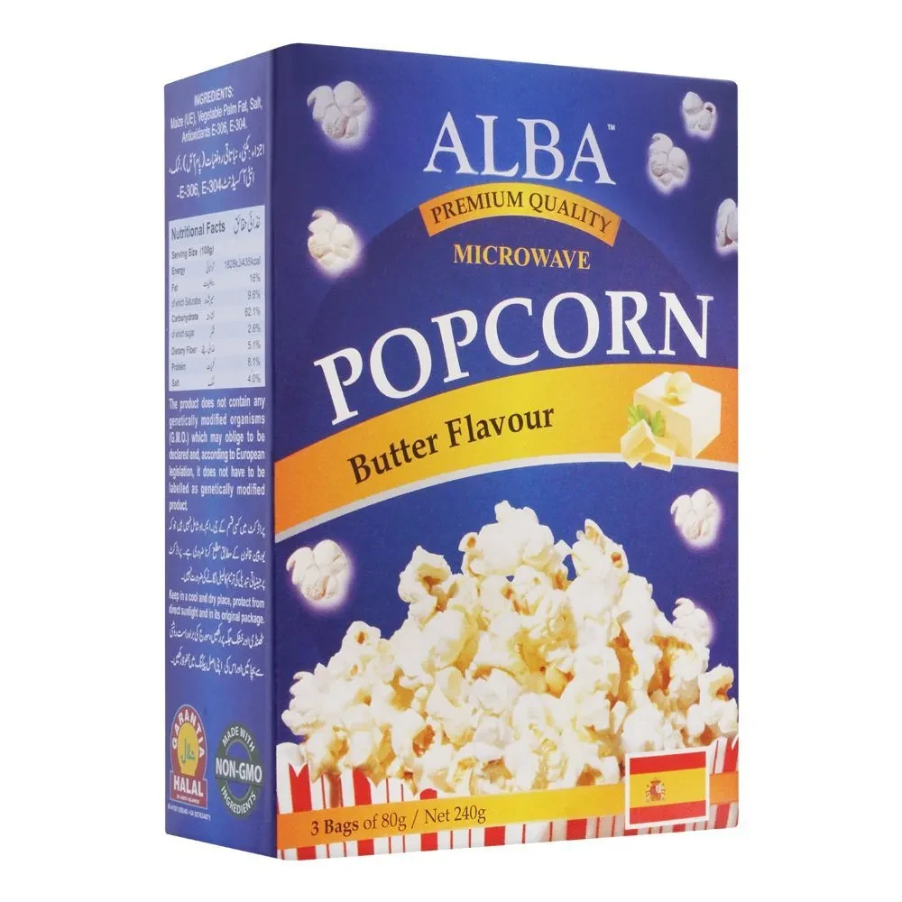 Alba Microwave Popcorn Butter