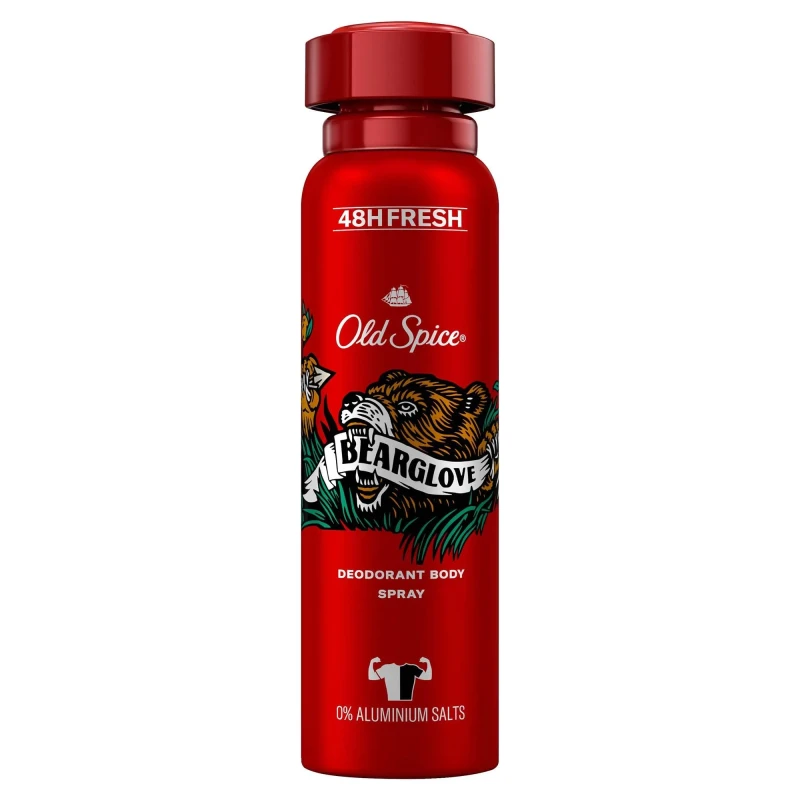 Old Spice Deodorant Body Spray Bearglove 150Ml