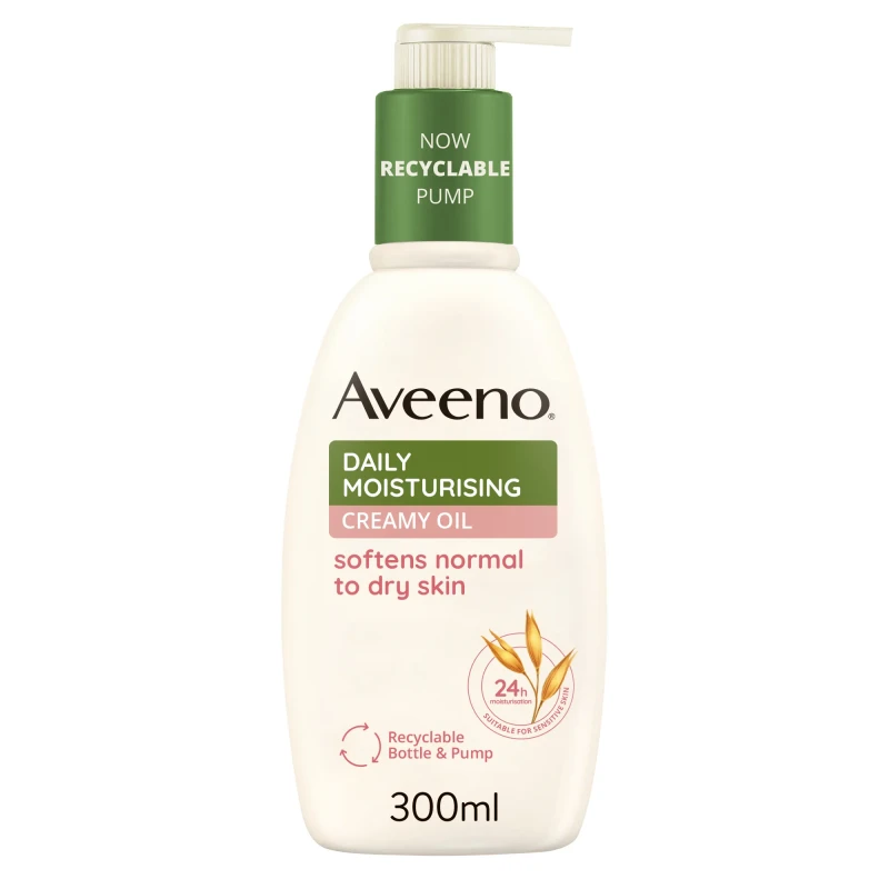 Aveeno Lotion Daily Moisturizing Creamy Oil 300ML