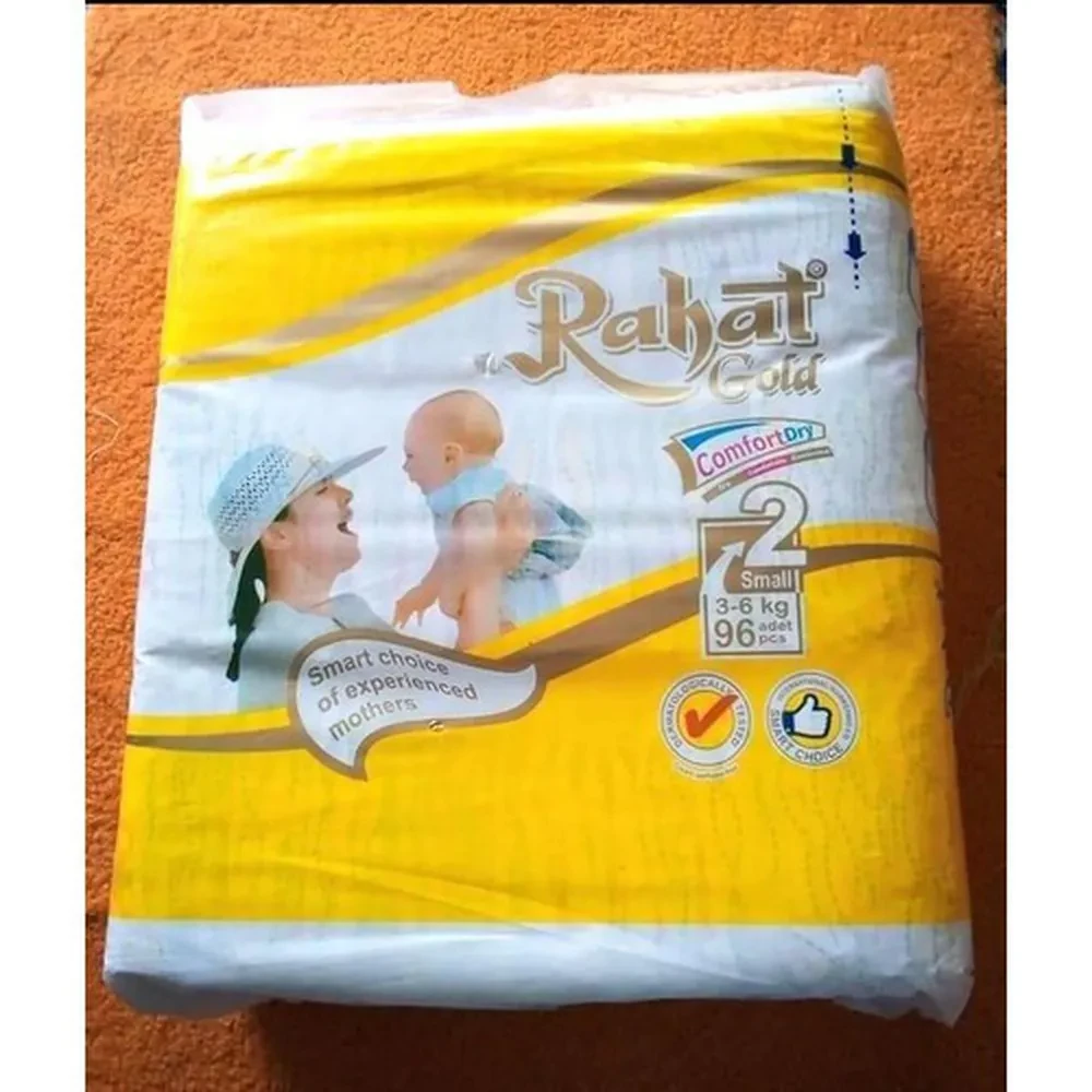 Rahat Gold Diapers 2-S 96P