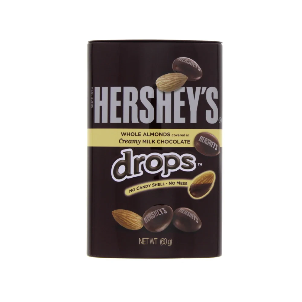 Hershey's Chocolate Drops Whole Almond 60G