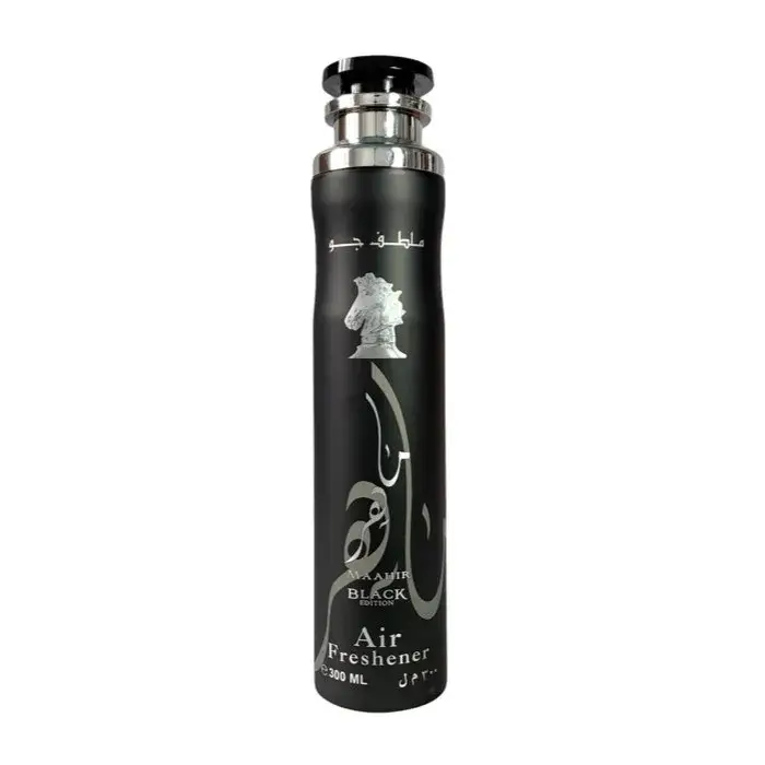 Lattafa Air Freshner Maahir Black Edition 300ML