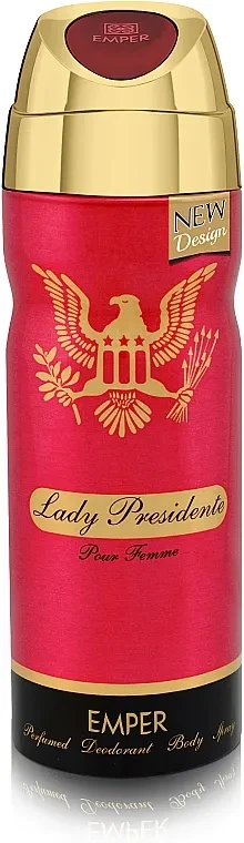 Emper Deodorant Body Spray Lady President 200ML