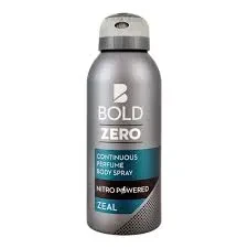 Bold Deodorant Body Spray Zero Zeal 120ML