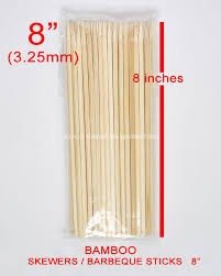 BBQ Sticks 8Inch