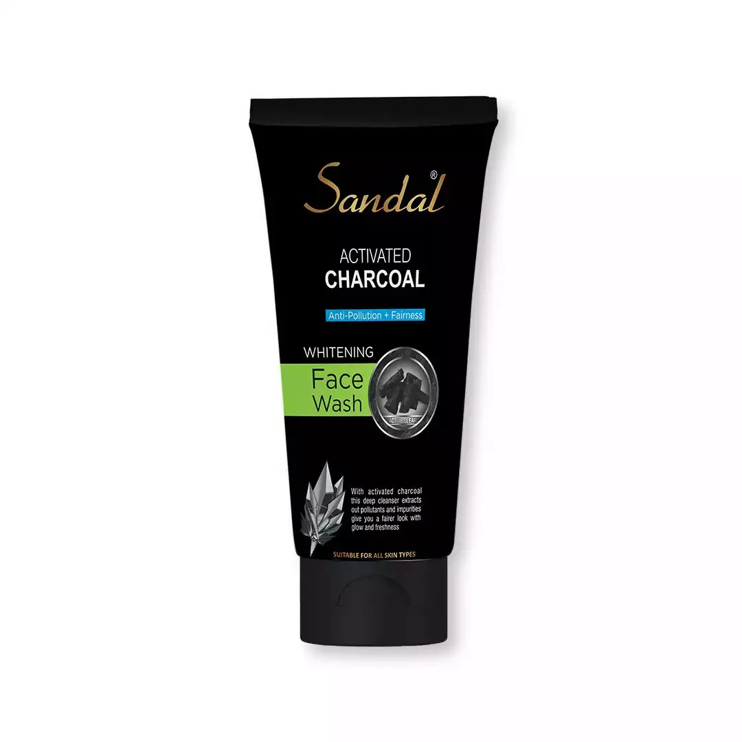 Sandal Face Wash Charcoal 70Ml Pk