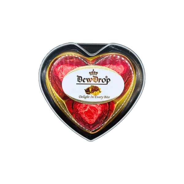 Dewdrop Chocolate T12 Heart