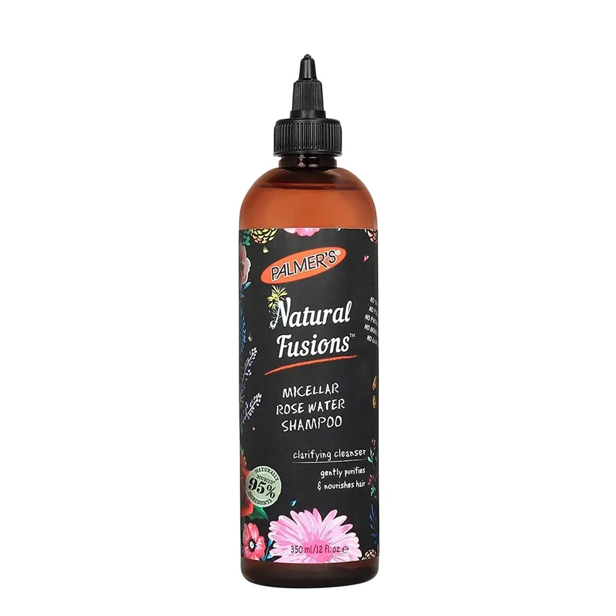 Palmers Shampoo Natural Fusion Rose Cleanser 350Ml