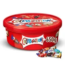 Celebrations Chocolate Tub Mix 650G