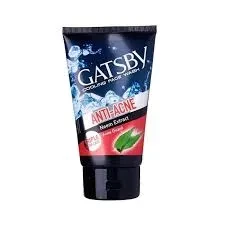 Gatsby Face Wash Men Anti Acne  100G