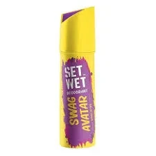 Set Wet Deodorant Body Spray Purple 150ML