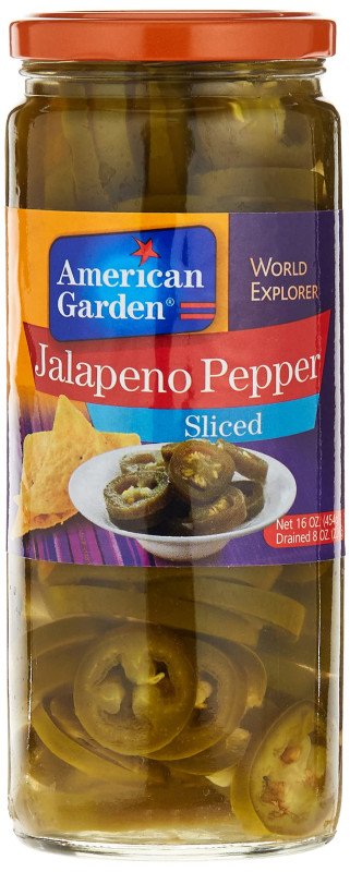 American Garden Jalapeno Pepper Sliced 454g