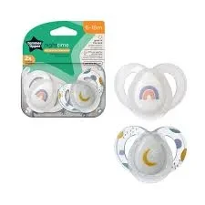 Tommee Tippee Soother 2* Night Time 6-18M 533469