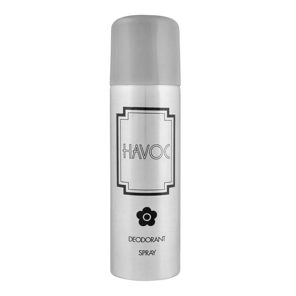 Clip Deodorant Body Spray Havoc Silver 200ML