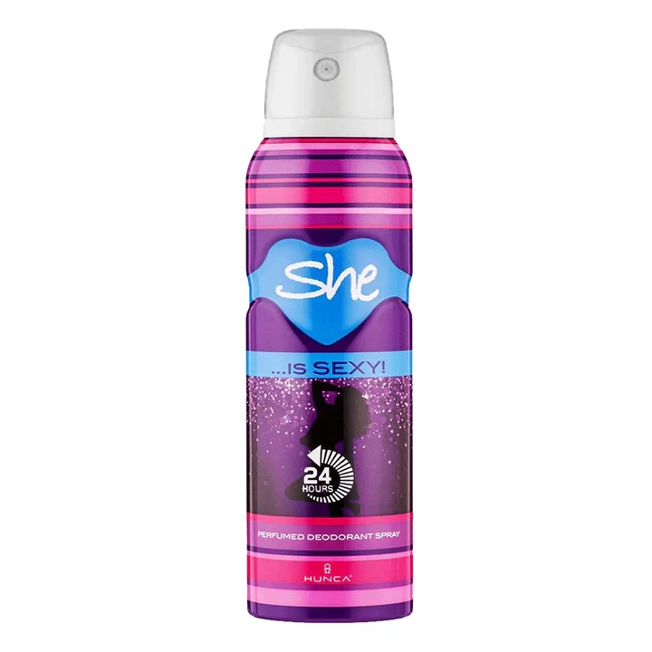 Hunca Deodorant Body Spray She Is Sexy 150ML