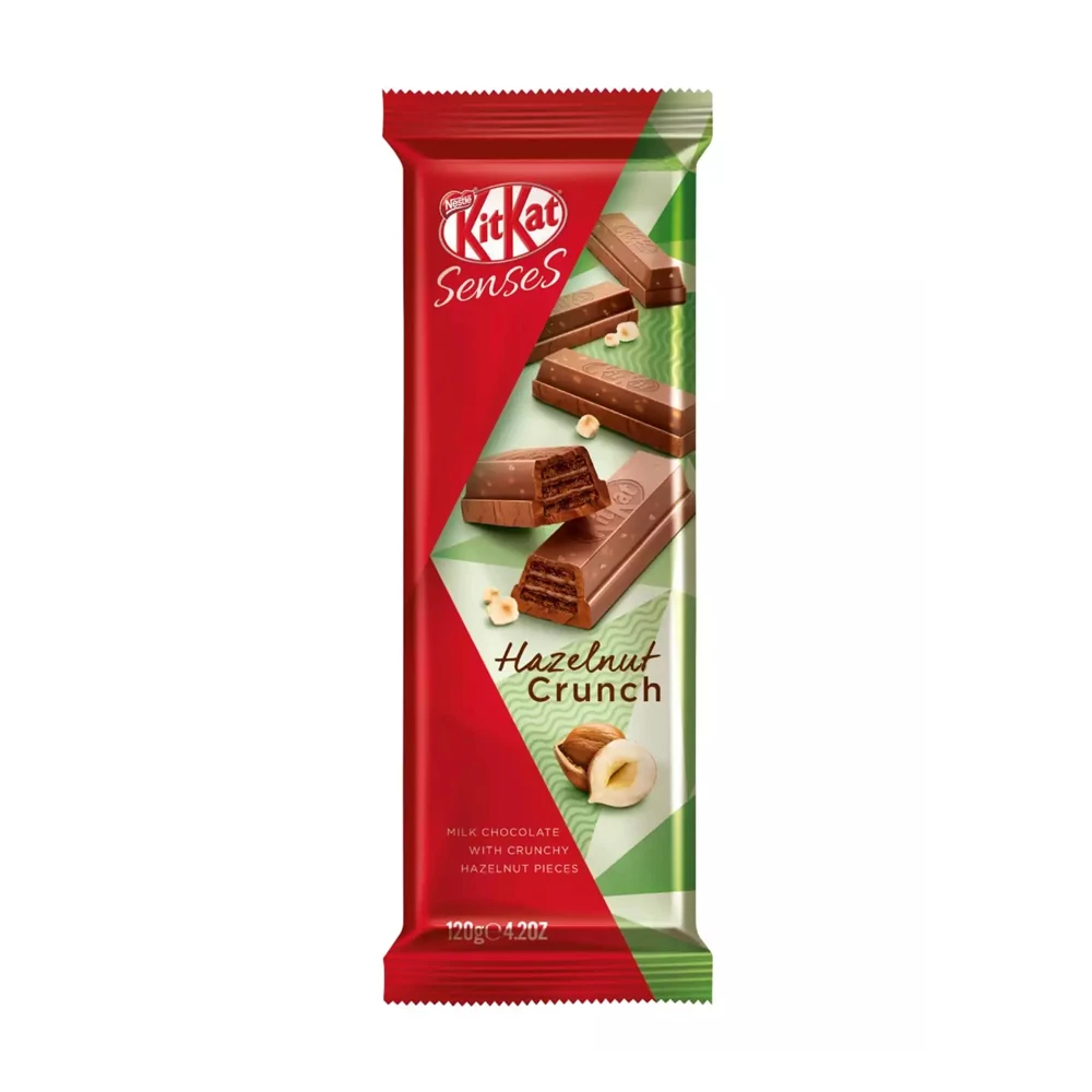 Kitkat Chocolate Senses Hazelnut Crunch Bar 120G