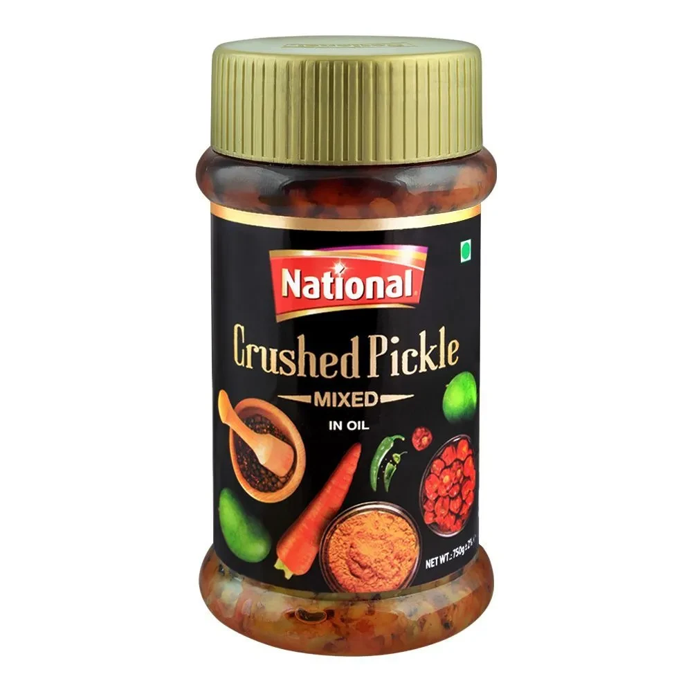 National Crushed Pickle Mix 750G