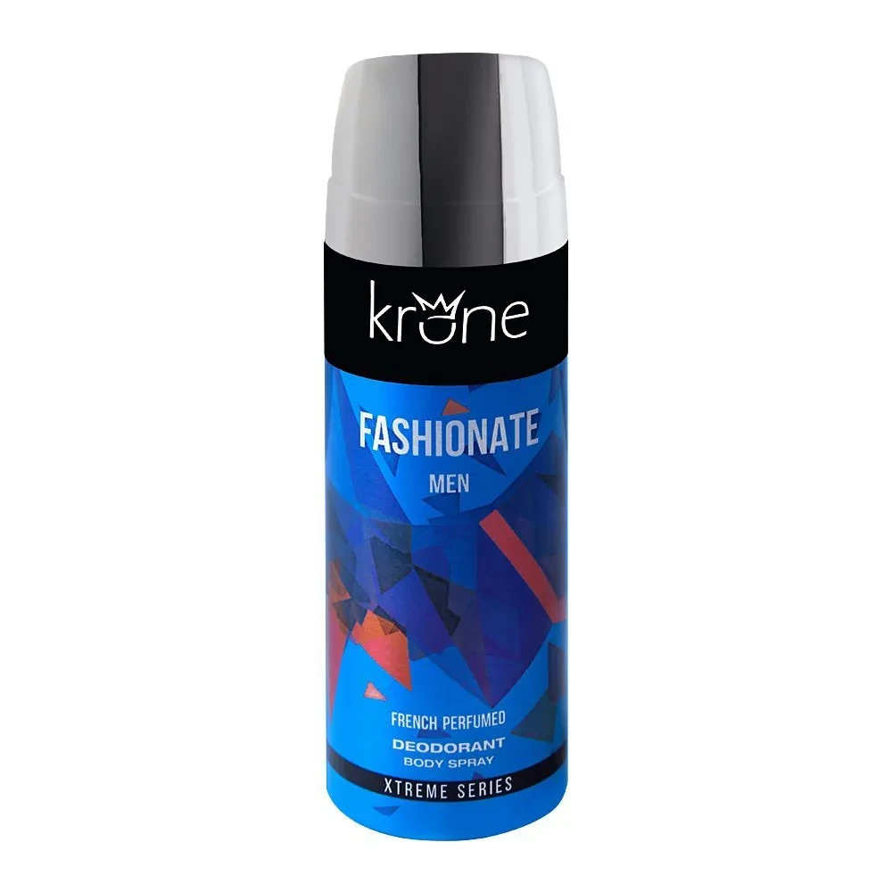 Krone Deaodorant Body Spray Extreme Fashionate Men 200ML