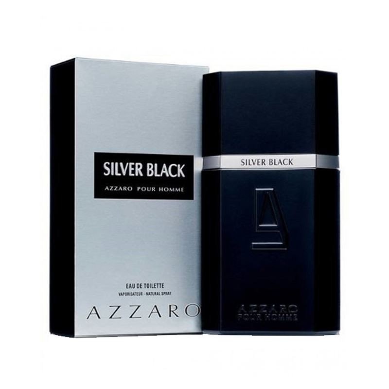 Azzaro Pour Homme Silver Black Eau De Perfume 100 Ml