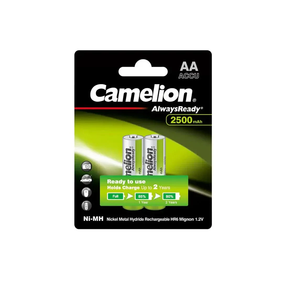 Camelion Battery Recharge 2500MAH AA Cells
