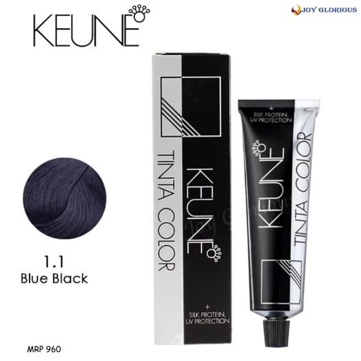 Keune Color Tinta 1.1 Blue Black