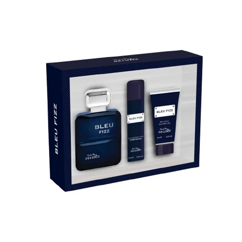 Shirley M Eau De Toilette Gift Set Blue Fizz Homme 100ML