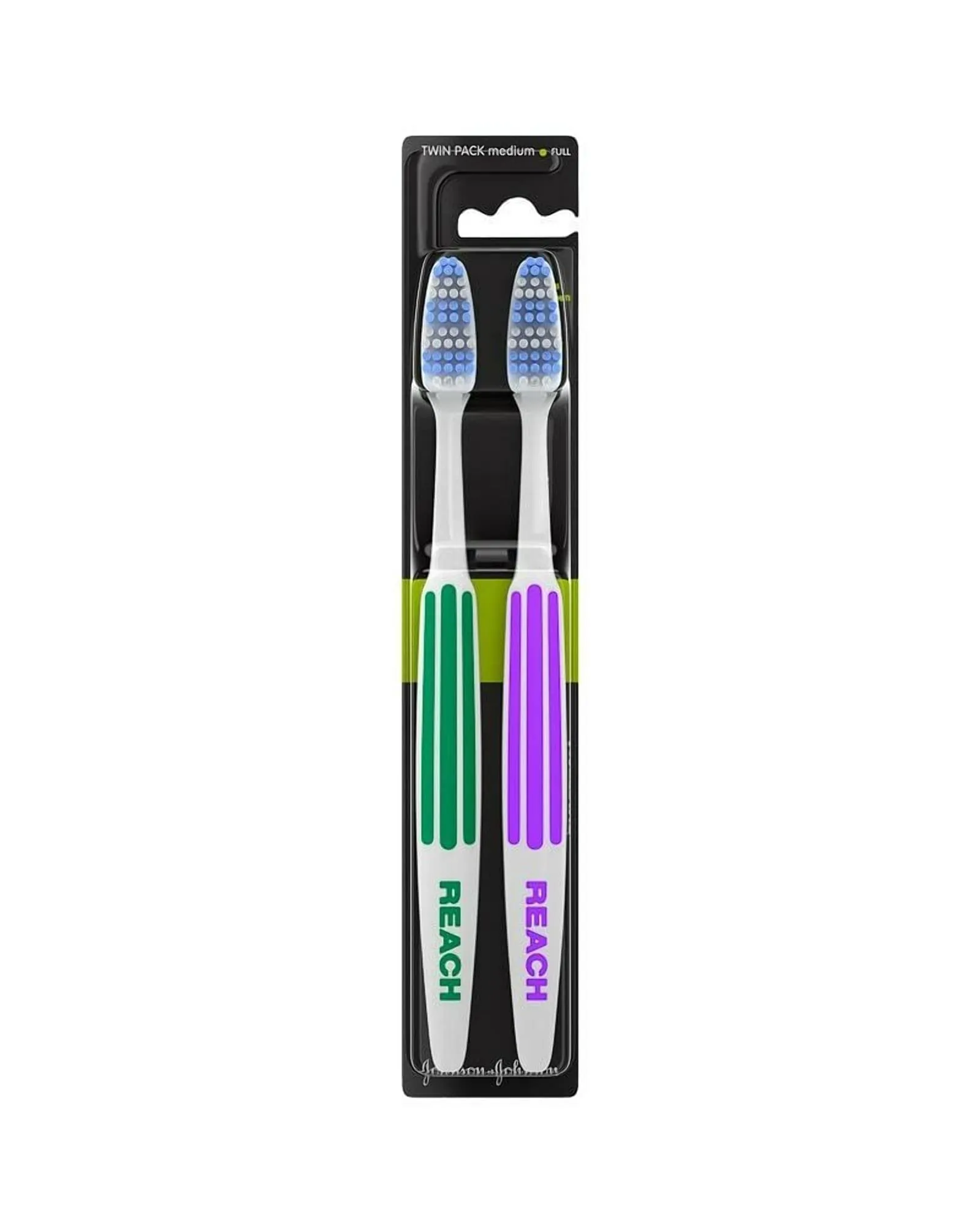 Reach ToothBrush Twin Pack Meidum