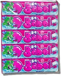 Chupa Chups Big Babol Gum Rasa Tutti Fruitti 20G 5PC