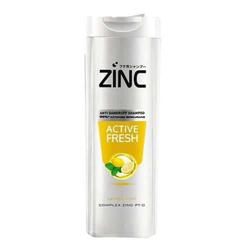 Zinc Shampoo White Active Fresh 340ML